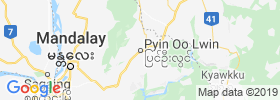 Pyin Oo Lwin map